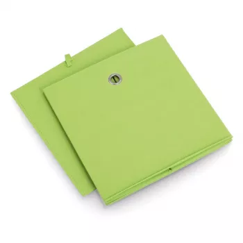 Zeller 14114 neausta auduma uzglabāšanas kaste, 30 L, 32 x 32 x 32 cm, zaļa