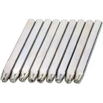Brüder Mannesmann 9 daļu ciparu zīmogu komplekts 3 mm (243-Z-3MM)