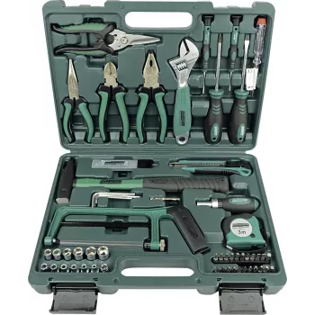 Brüder Mannesmann M29074 74 gabalu DIY rokas instrumentu komplekts ar maciņu