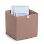 Zeller Mocca kuba uzglabāšanas kaste 32 x 32 x 32 cm ar vāku un rokturi 14541