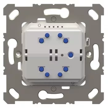 Theben 2/4 kanālu KNX RF spiedpoga ar žalūziju aktuatoru PD 1 RF 4941675
