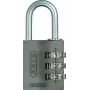 ABUS 466229 masīva misiņa piekaramā atslēga ar rūdīta tērauda sprūdu, 30 mm, atšķirīgas atslēgas, 2 atslēgas