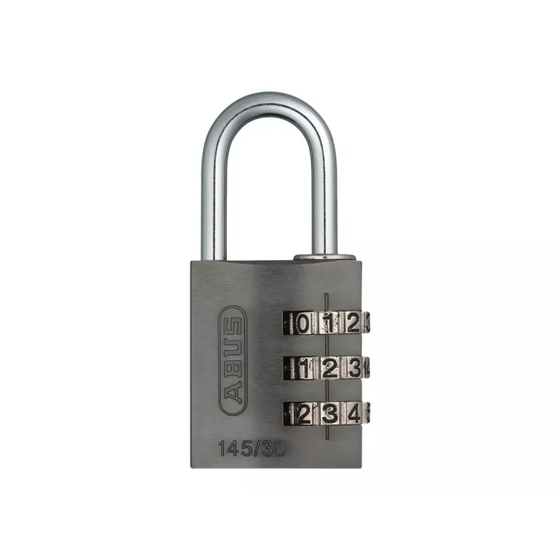 ABUS 466229 masīva misiņa piekaramā atslēga ar rūdīta tērauda sprūdu, 30 mm, atšķirīgas atslēgas, 2 atslēgas