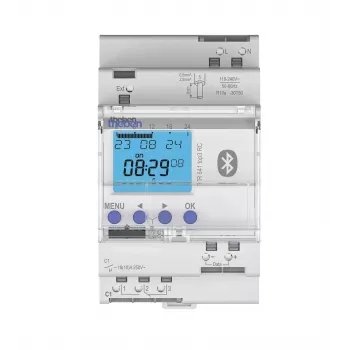 Theben TR 641 top3 BLE RC digitālais laika slēdzis ar astronomisko programmu, 1 kanāls, DIN sliedei 6410330