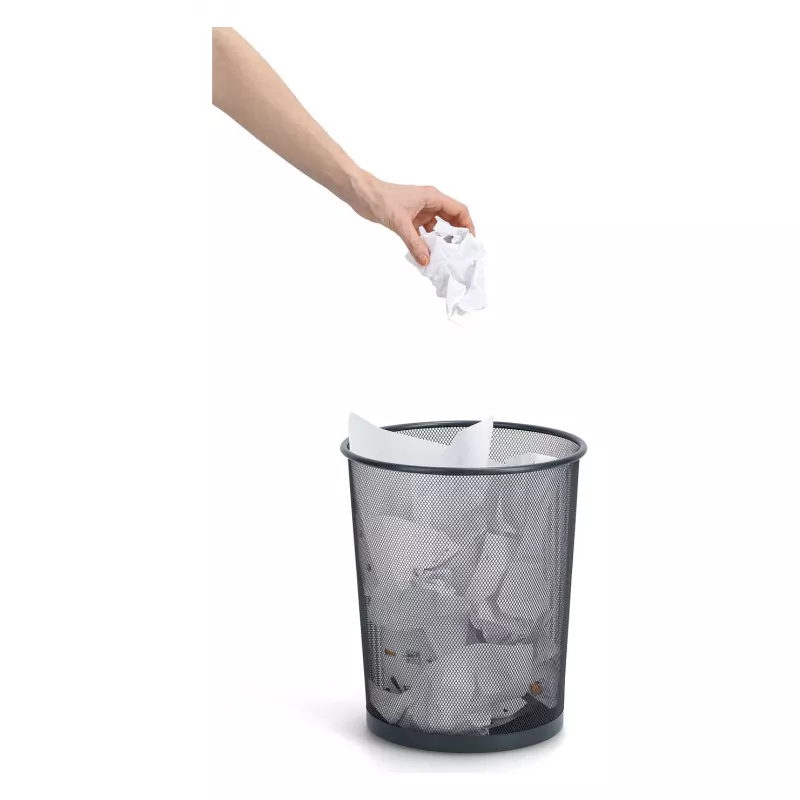 Zeller Meshline atkritumu tvertne 17,5 l antracīta (17741)