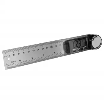 Brüder Mannesmann M81220 digitālais leņķa mērītājs 200 x 200 mm 360°