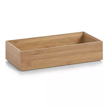 Zeller Present Natur bambusa organizatora kaste 30 x 15 x 7 cm 13333