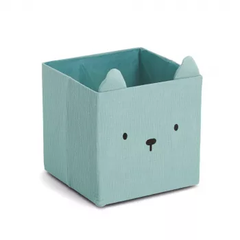 Zeller Bear uzglabāšanas kaste Mint 28 x 28 x 28 cm 14490