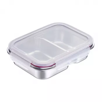 Westmark nerūsējošā tērauda pusdienu kārba 450+280 ml, sudraba 23722270