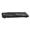 APS dabīgā šīfera plāksne / paliktnis (B)150 x (D)80 mm, materiāla biezums 6-9 mm, mēbeles saudzējoši kājiņi - 1 gab. (971)
