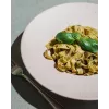 APS NERO Pastas šķīvis, 290 mm, smilškrāsas melamīns, sakraujams, trauku mazgājamā mašīnā mazgājams, karstumizturīgs (1 gab.) 85406