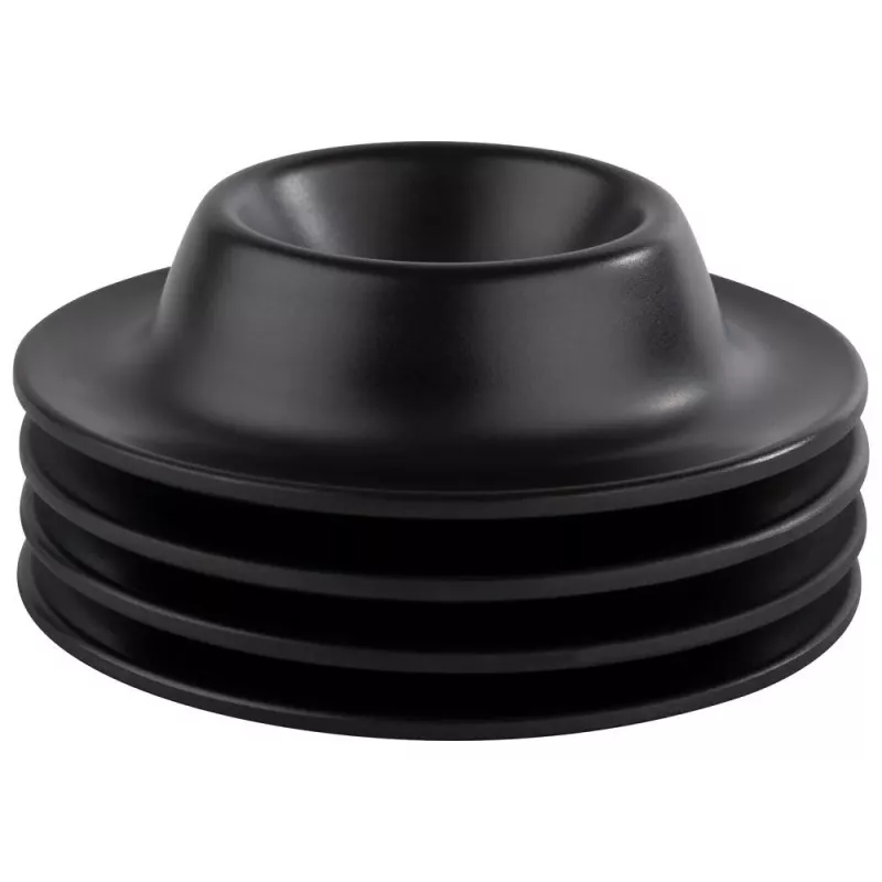 APS olu trauciņš, melamīns, melns, komplektā 4 gab., 85 mm diametrs, 20 mm augstums, mazgājams trauku mašīnā (83849)