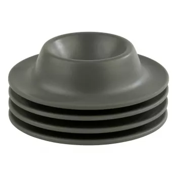 APS EGGY olu krūzīšu komplekts, 4 gab., melamīns, pelēks, 85 mm diametrs, mazgājams trauku mašīnā 85296