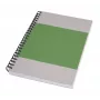 SIGEL Quicknote Impulse Green piezīmju grāmatiņa A5 bez līnijām, zaļi/pelēkā mīkstie vāki, 160 lappuses SN800
