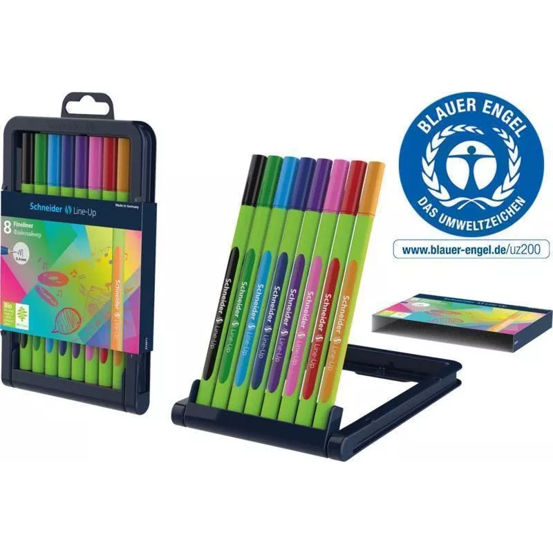 Schneider Line-Up Fineliner melns 0,4 mm 191098