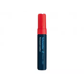 Schneider Maxx 280 pastāvīgais marķieris sarkans, kaltveida uzgalis 4-12 mm 128002