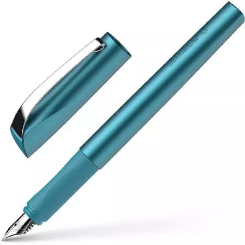 Schneider Ceod Shiny pildspalva ar tintes pildījumu tirkīza krāsā, vidējs (M) gals 50-168657