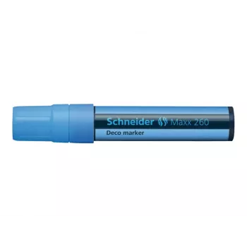 Schneider Maxx 260 zilais šķidro krītu marķieris - 5 gab. 126010