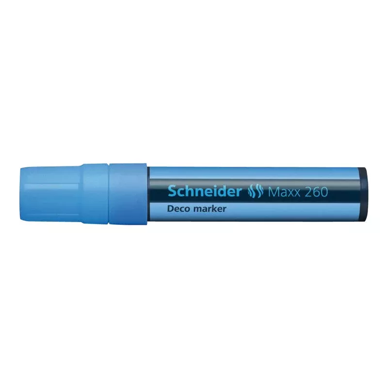 Schneider Maxx 260 zilais šķidro krītu marķieris - 5 gab. 126010