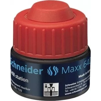 Schneider Maxx 640 marķieru uzpildes tinte sarkanā 30 ml 164002
