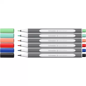 Schneider Paint-It 070 flomāsteru komplekts, dažādas krāsas, 6 gab. ML07010503