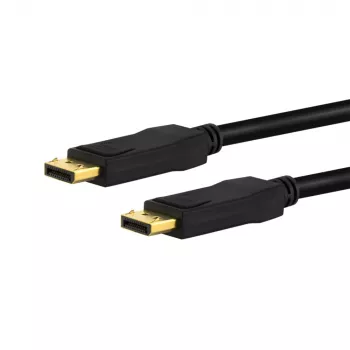 E+P DisplayPort kabelis 5m DP2/5 - 4K 60Hz, zelta pārklājums, trīskāršs ekranējums 1538005