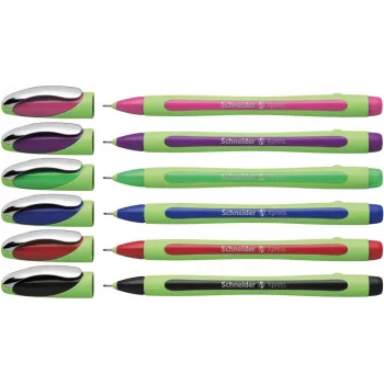 Schneider Xpress Fineliner dažādās krāsās 0,8 mm (6 gab. komplekts) 190086