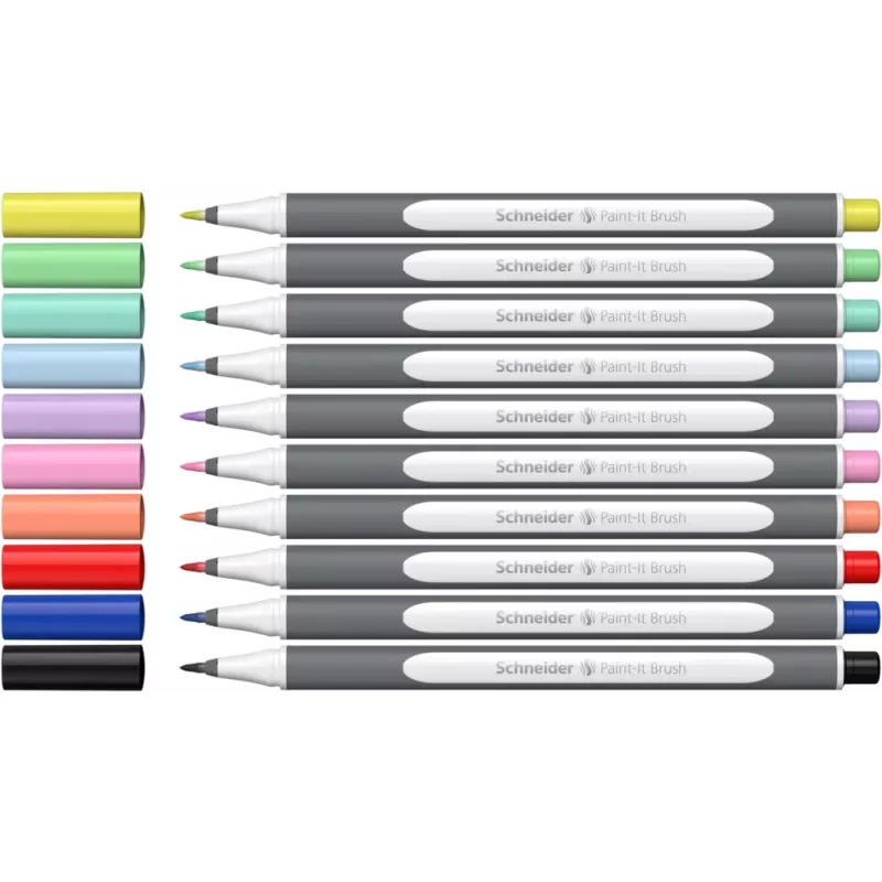 Schneider Paint-It 070 flomāsteri, dažādas krāsas, 10 gab. ML07010504