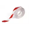 DURABLE DURALINE 50/05 pašlīmējoša grīdas marķēšanas lente, sarkana/balta, 50 mm x 5 m 1021132