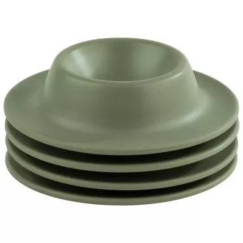 APS EGGY olu krūzīšu komplekts, 4 gab., zaļš melamīns, 85 mm diametrs, mazgājams trauku mašīnā 85295