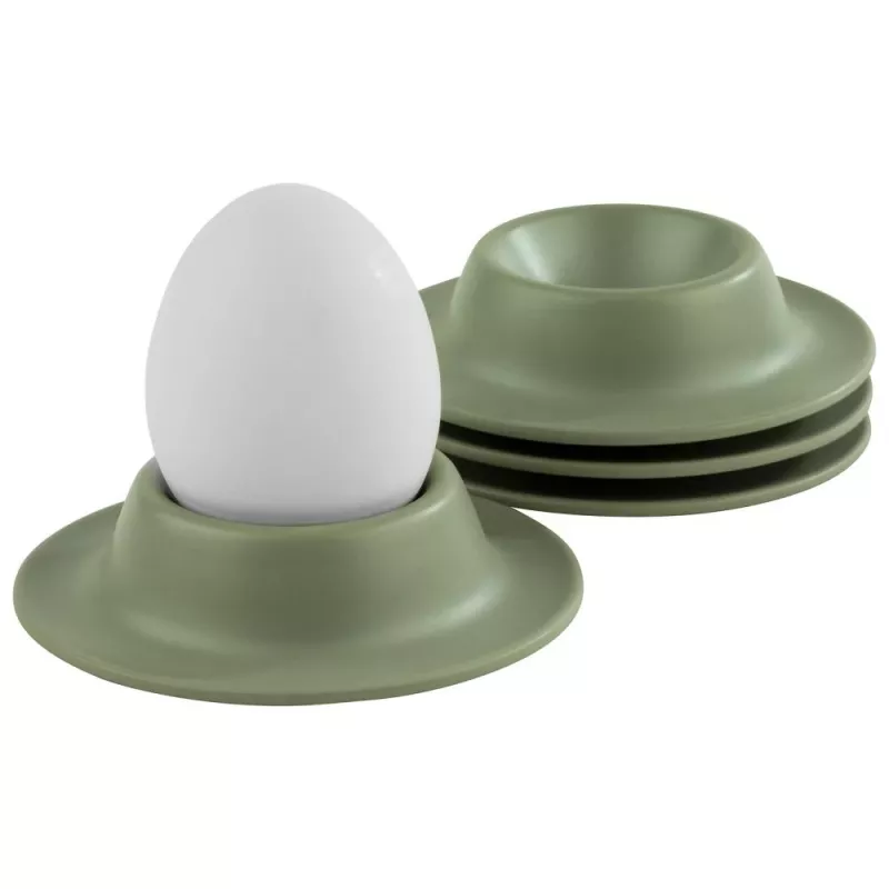 APS EGGY olu krūzīšu komplekts, 4 gab., zaļš melamīns, 85 mm diametrs, mazgājams trauku mašīnā 85295