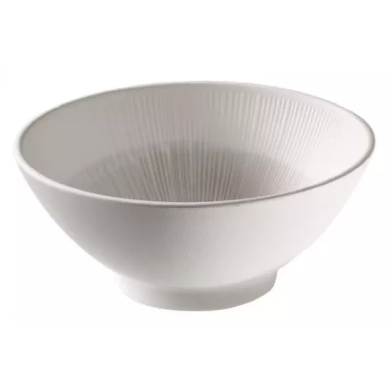 APS BLUSH apaļa servēšanas bļoda, 190 mm, smilškrāsas melamīns, saliekama, trauku mazgājamā mašīnā mazgājama, karstumizturīga (1 gab.) 85509