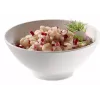 APS BLUSH apaļa servēšanas bļoda, 190 mm, smilškrāsas melamīns, saliekama, trauku mazgājamā mašīnā mazgājama, karstumizturīga (1 gab.) 85509