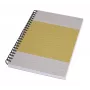 SIGEL Quicknote Bright Yellow piezīmju grāmatiņa A5 ar līnijām, dzelteni/pelēks mīkstais vāks, 160 lappuses, SN500
