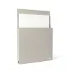 DURABLE pašlīmējošs brošūru turētājs pelēks DIN A4 245 x 27 x 330 mm 507210