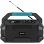 TechniSat VIOLA 231 OD DAB+ un FM būvlaukuma radio ar Bluetooth, IPX4 šļakstu aizsardzība, melns