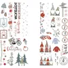 Rayher Dekoartikel pārnestā folija Nordic Winter daudzkrāsu 2 loksnes (31663000)