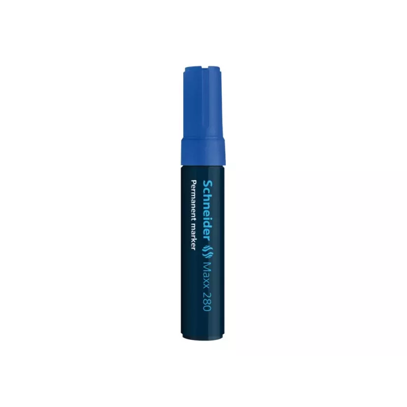 Schneider Maxx 280 pastāvīgais marķieris zils ar šķautņu uzgali 1-4 mm 128003