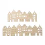 Rayher dekoratīvs koka dēlītis Nordic Houses, dabīgs, 2 gab. (46811505)