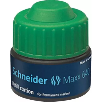 Schneider Maxx 640 marķiera uzpildes tinte zaļa 30 ml 164004