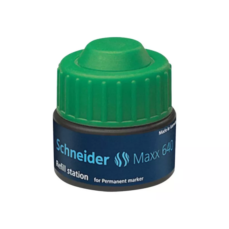 Schneider Maxx 640 marķiera uzpildes tinte zaļa 30 ml 164004
