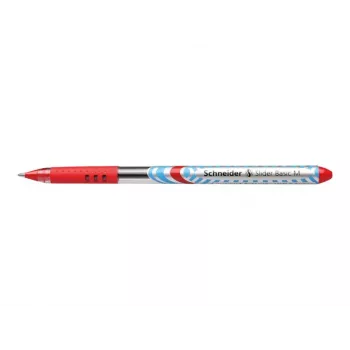 SCHNEIDER KS Slider M lodīšu pildspalva sarkana 1,0 mm, 10 gab. iepakojumā 151102