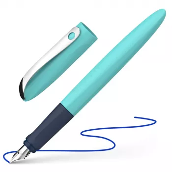 Schneider Wavy tintas pildspalva tirkīza A iesācējiem (50-162132)