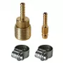 Einhell 6 mm šļūtenes savienotāju komplekts gaisa kompresoru sistēmām (4139500)