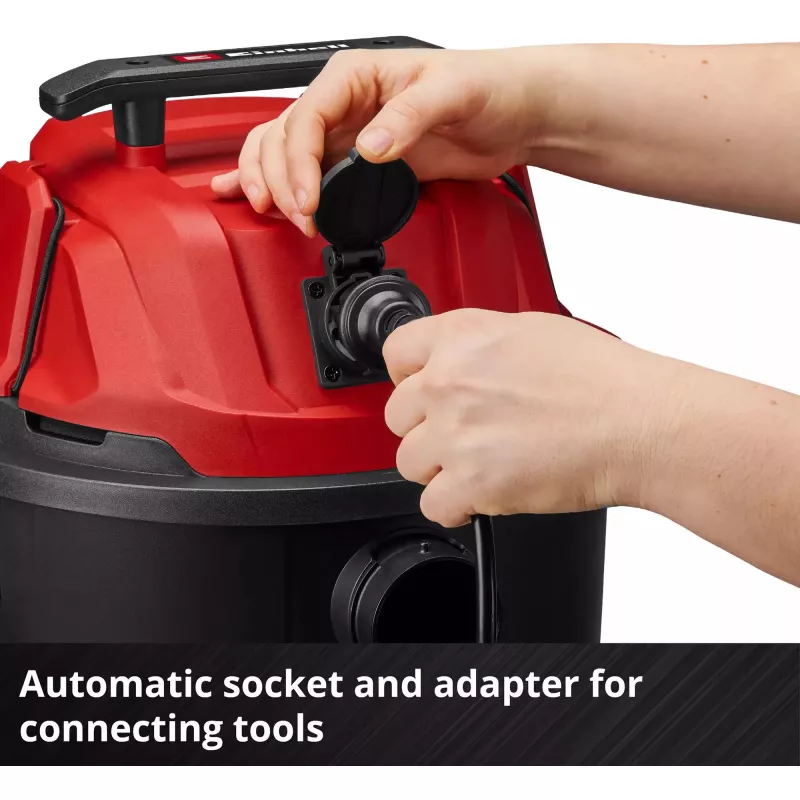 Einhell TC-VC 3055 A mitrā un sausā putekļsūcējs 30 L nerūsējošais tērauds 1500 W 2347430