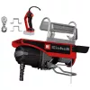 Einhell 2255161 bezvada troses pacēlājs 250/500 kg, 18 V Power X-Change, bezsuku motors, 12 m trose