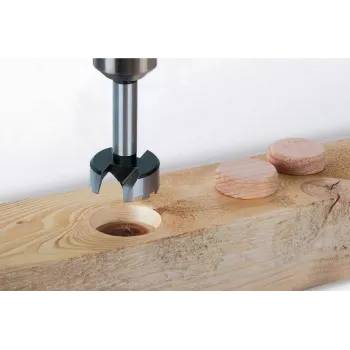 Wolfcraft 3328000 Forstner urbis 48 mm, kopējais garums 90 mm, cilindrisks kāts, 1 gabals