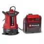 Einhell GE-DP 36/35 LL Li-Solo PXC bezvadu netīrā ūdens sūknis 14000 l/h 9 m 4181610