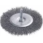 Wolfcraft 75 mm mezglotā tērauda stiepļu ripas birste ar 6,3 mm kātu 2100000