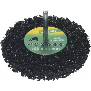 Wolfcraft 1674000 universālais tīrīšanas disks 100 mm